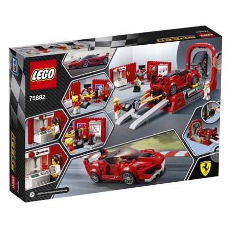 LEGO Speed Champions (75882). Ferrari FXX K e galleria del vento - 12