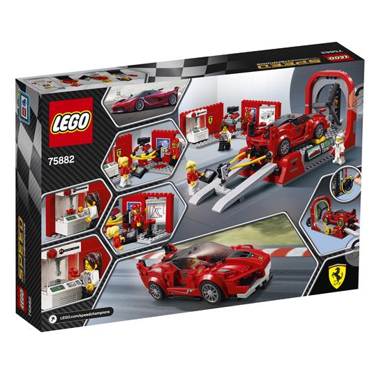 LEGO Speed Champions (75882). Ferrari FXX K e galleria del vento - 16