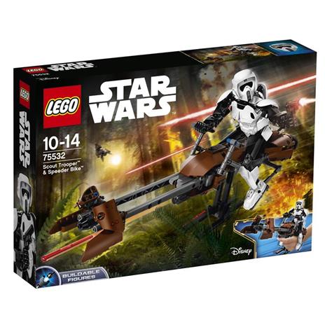 LEGO Constraction Star Wars (75532). Scout Trooper e Speeder Bike - 2