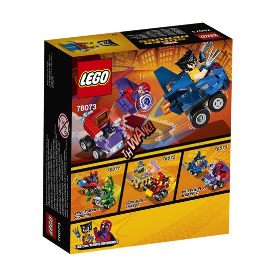 LEGO Super Heroes (76073). Mighty Micros: Wolverine contro Magneto - 7