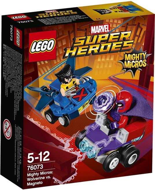 LEGO Super Heroes (76073). Mighty Micros: Wolverine contro Magneto
