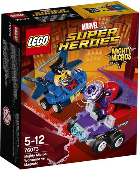 LEGO Super Heroes (76073). Mighty Micros: Wolverine contro Magneto - 9