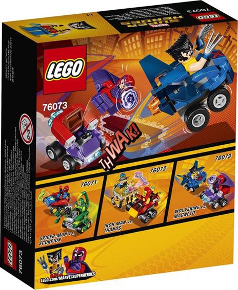 LEGO Super Heroes (76073). Mighty Micros: Wolverine contro Magneto - 15