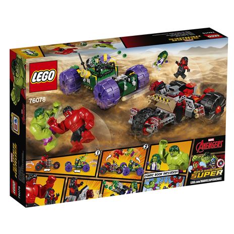 LEGO Super Heroes (76078). Hulk contro Red Hulk - 11