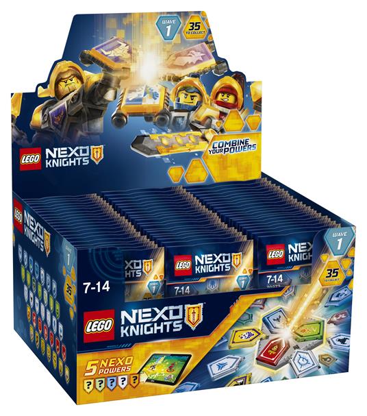LEGO Nexo Knights (70372). Combo NEXO Powers_Wave 1 - 7