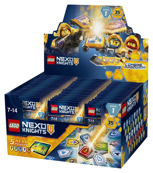 LEGO Nexo Knights (70372). Combo NEXO Powers_Wave 1 - 8