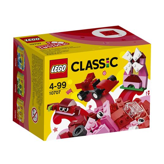 LEGO Classic (10707). Scatola della Creatività Rossa - LEGO - Classic - Set  mattoncini - Giocattoli