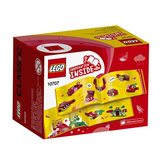LEGO Classic (10707). Scatola della Creatività Rossa - 8