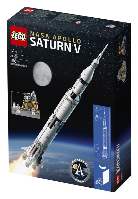 LEGO Ideas (21309). Saturn V Apollo LEGO NASA - 7