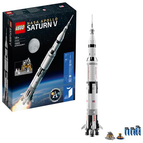 LEGO Ideas (21309). Saturn V Apollo LEGO NASA - 8