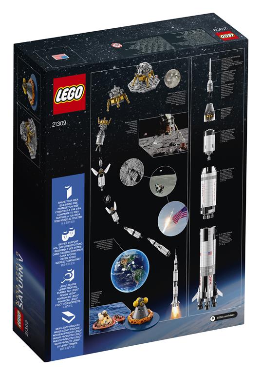 LEGO Ideas (21309). Saturn V Apollo LEGO NASA - 11