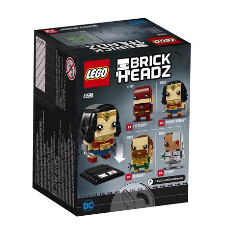 LEGO BrickHeadz (41599). Wonder Woman - 6