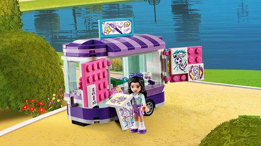 LEGO Friends (41332). Lo stand dell'arte di Emma - 6