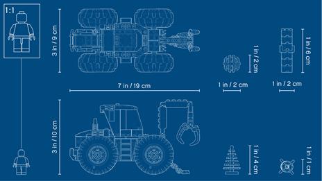 LEGO City Great Vehicles (60181). Trattore forestale - 9