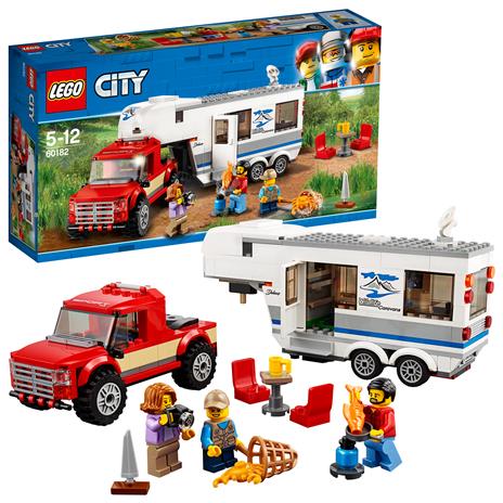 LEGO City Great Vehicles (60182). Pickup e Caravan - 11