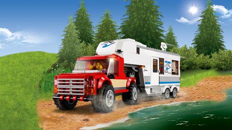 LEGO City Great Vehicles (60182). Pickup e Caravan - 9