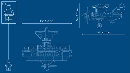 LEGO Creator (31076). Biplano acrobatico - 8