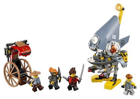 LEGO Ninjago (70629). Attacco del Piranha - 3