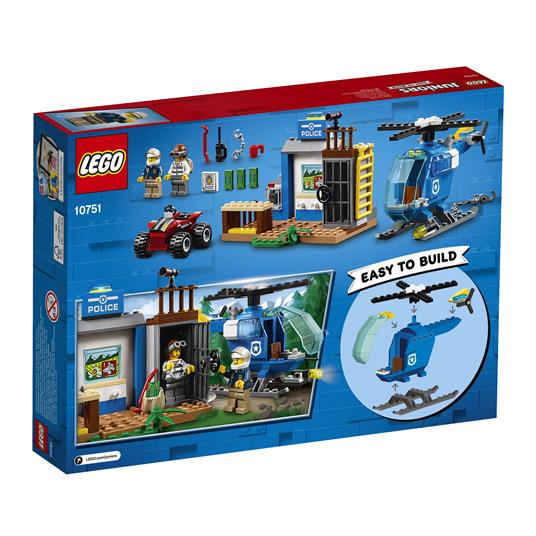 LEGO Juniors (10751). Inseguimento della polizia di montagna - 10