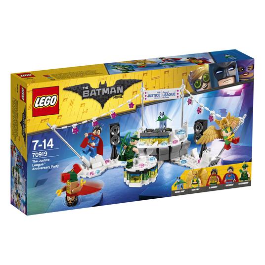 LEGO Batman Movie (70919). La festa di anniversario della Justice League