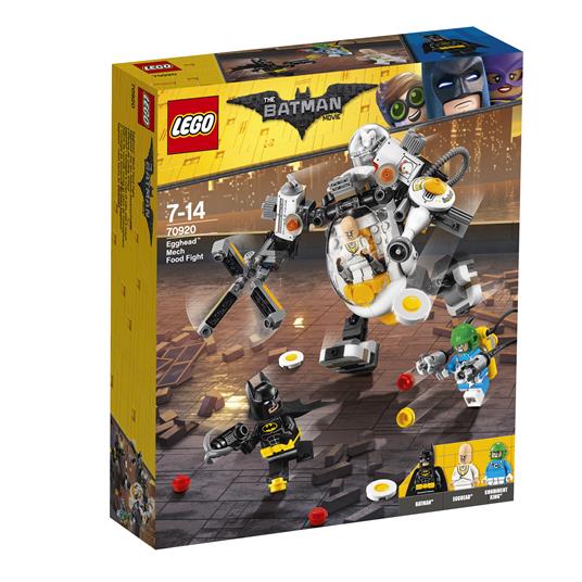 LEGO Batman Movie (70920). Egghead: battaglia a colpi di cibo con il mech