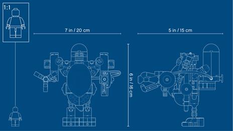 LEGO Batman Movie (70920). Egghead: battaglia a colpi di cibo con il mech - 6