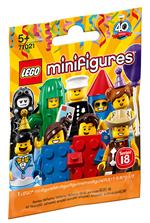 LEGO Minifigures (71021). Collezione 18. Lego 40 Anni