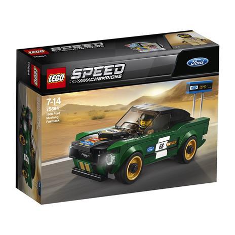 LEGO Speed Champions (75884). 1968 Ford Mustang Fastback