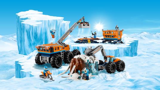 LEGO 60195 City Arctic esplorazione Mobile Giocattolo di base piattaforma di veicolo Gru un. 