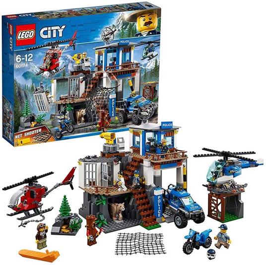 LEGO City Police (60174). Quartier generale della polizia di montagna - 2