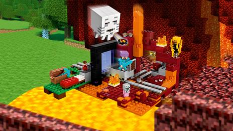 LEGO Minecraft (21143). Il portale del Nether - 5