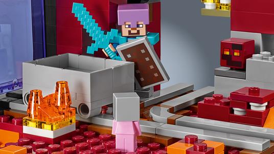 LEGO Minecraft (21143). Il portale del Nether - 7