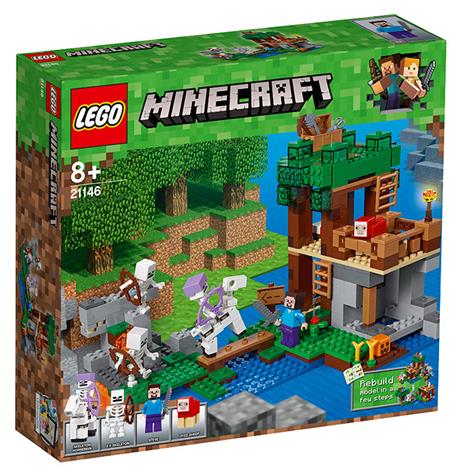 LEGO Minecraft (21146). L'attacco dello scheletro