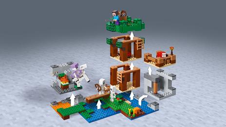 LEGO Minecraft (21146). L'attacco dello scheletro - 7