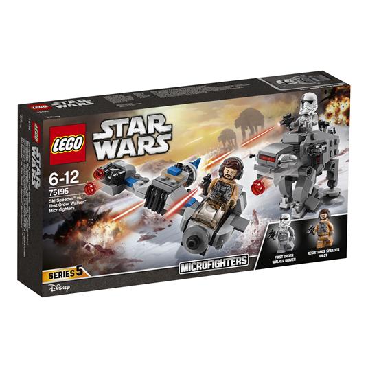 LEGO Star Wars (75195). Ski Speeder contro Microfighter First