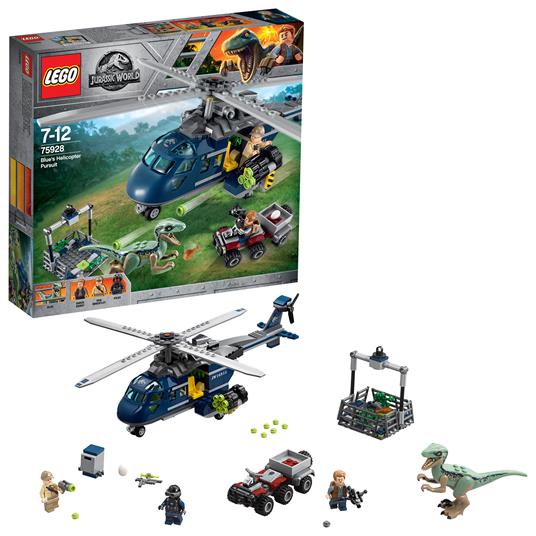 LEGO Jurassic World (75928). Inseguimento sull'elicottero di Blue - 2