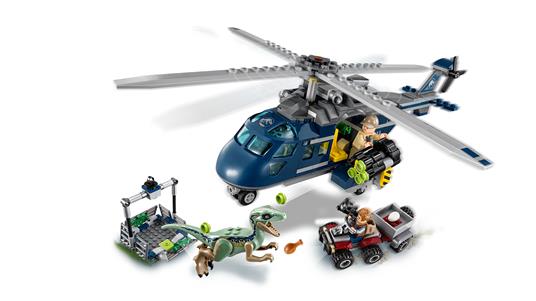 LEGO Jurassic World (75928). Inseguimento sull'elicottero di Blue - 5
