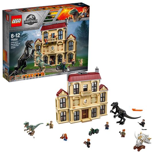 LEGO Jurassic World (75930). Attacco dell?Indoraptor al Lockwood Estate - 2