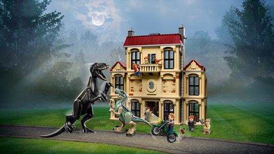 LEGO Jurassic World (75930). Attacco dell?Indoraptor al Lockwood Estate - 4
