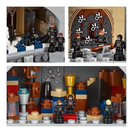 LEGO Harry Potter 71043 Castello di Hogwarts Gioco da Costruire per Ragazzi e Adulti Modello da Esposizione con Minifigure - 4