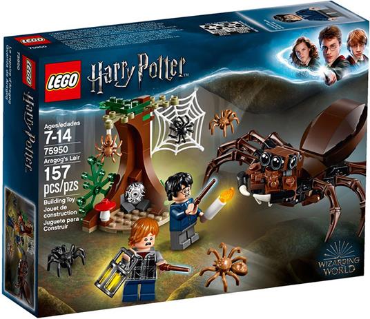 LEGO Harry Potter (75950). Il covo di Aragog