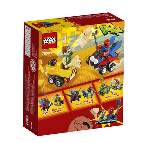 LEGO Super Heroes (76089). Mighty Micros: Scarlet Spider contro l'Uomo sabbia - 7