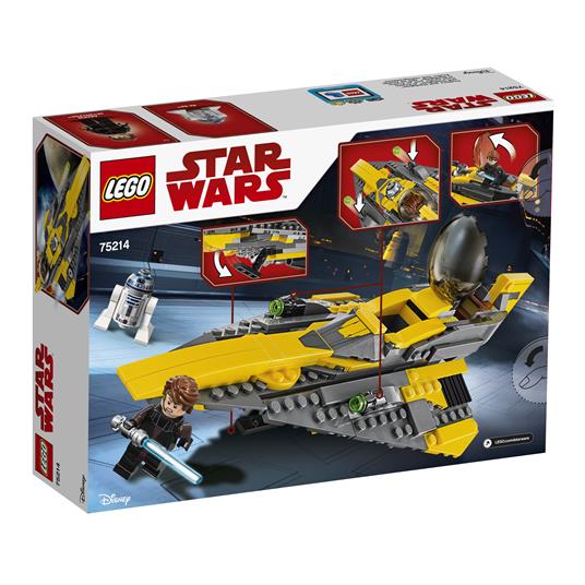 LEGO Star Wars (75214). Jedi Starfighter di Anakin - 9