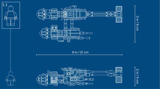 LEGO Star Wars (75215). Swoop Bikes di Cloud-Rider - 8