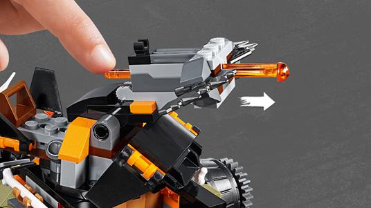 LEGO Ninjago (70654). Turbo-cingolato - 5