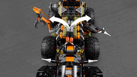 LEGO Ninjago (70654). Turbo-cingolato - 8