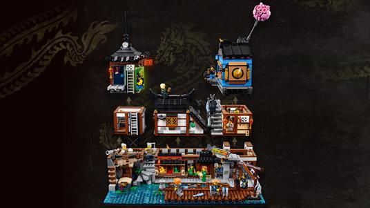 LEGO Ninjago (70657). Porto di NINJAGO® City - 5
