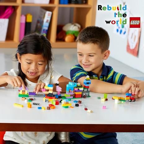 LEGO Classic 10713 Valigetta Creativa, Contenitore Mattoncini Colorati, Giochi per l'Apprendimento dei Bambini dai 4 Anni - 2