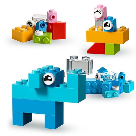 LEGO Classic 10713 Valigetta Creativa, Contenitore Mattoncini Colorati, Giochi per l'Apprendimento dei Bambini dai 4 Anni - 4