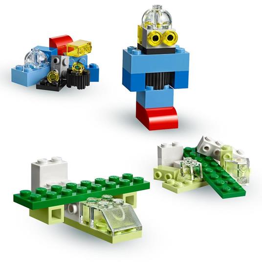 LEGO Classic 10713 Valigetta Creativa, Contenitore Mattoncini Colorati, Giochi per l'Apprendimento dei Bambini dai 4 Anni - 5
